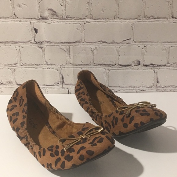 Ballet Flats Cheetah Print SZ 9 Charming Charlie - Picture 4 of 5